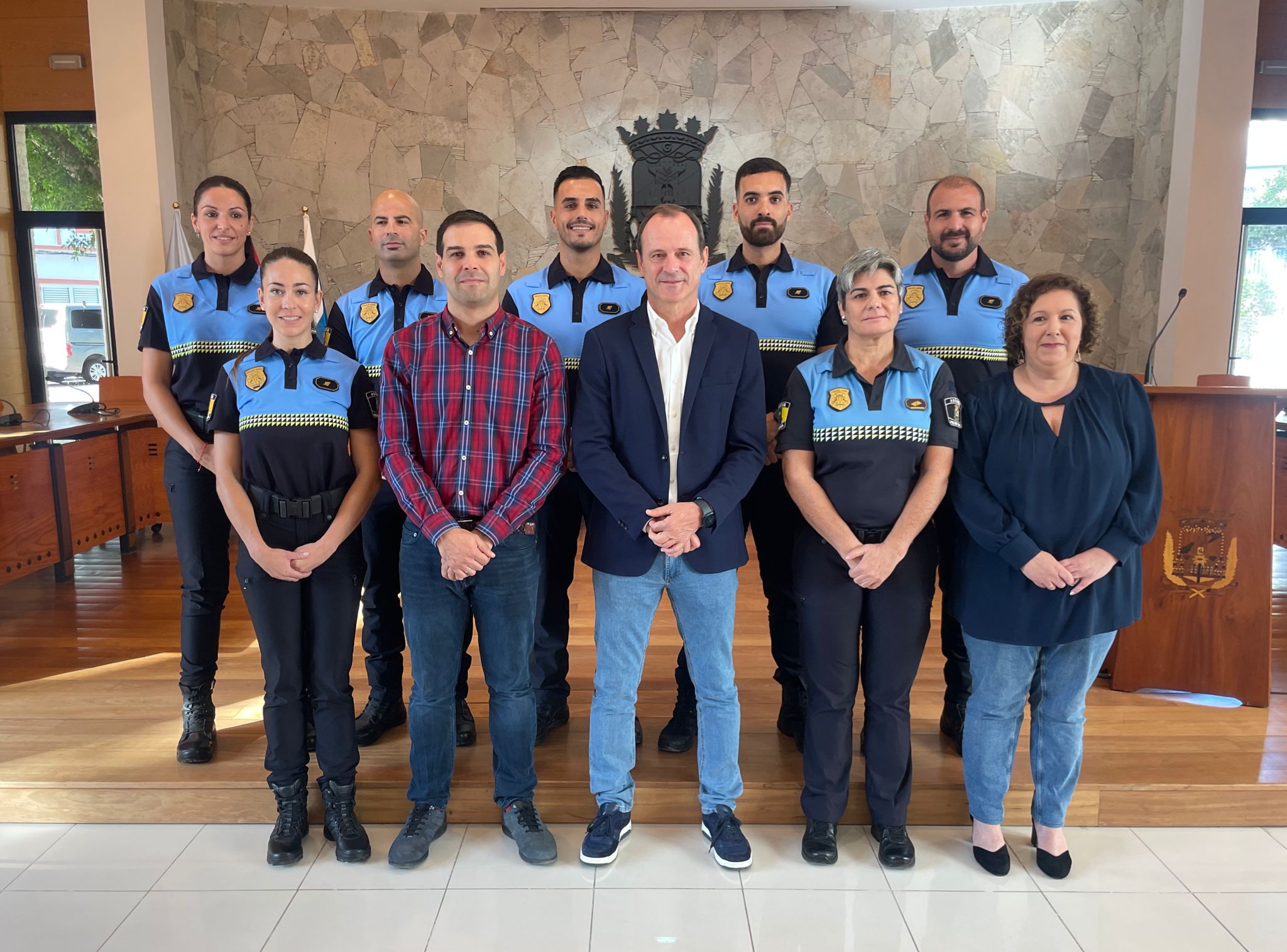 Seis nuevos policías locales comienzan su trabajo tras la formación en Agüimes