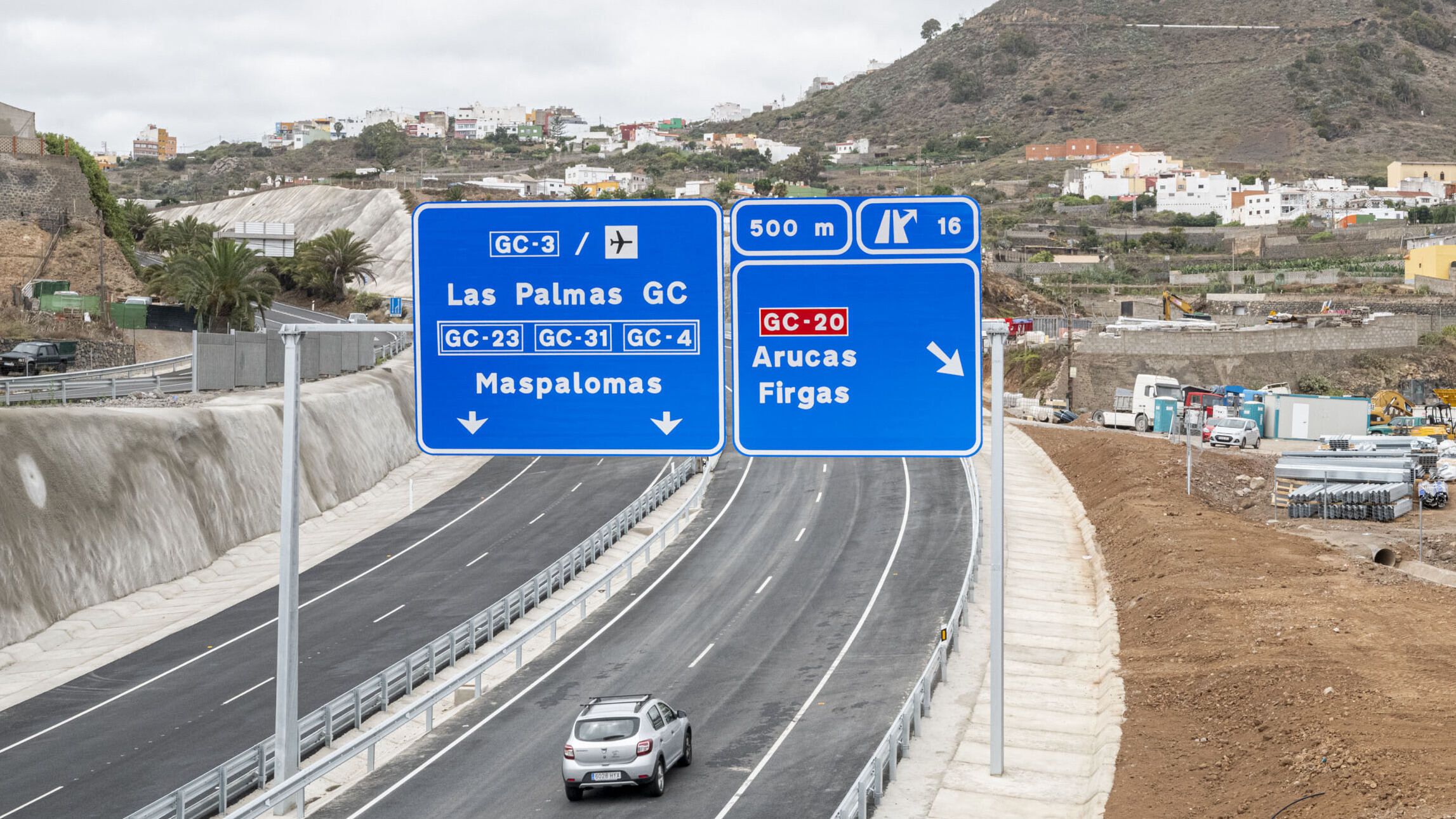 El Cabildo inicia el miércoles el asfaltado de la carretera GC-200 entre Mogán y Pie de la Cuesta