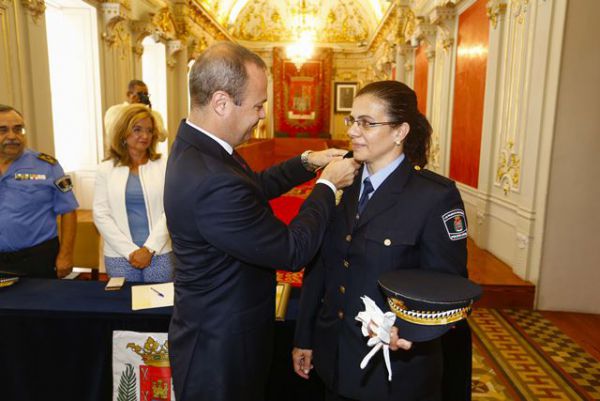 Carmen Delia Martín, la primera mujer al frente de la Policía Local de Las Palmas de Gran Canaria