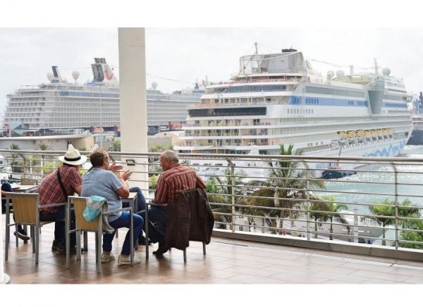 Canarias recibió hasta agosto a 5.638.780 pasajeros de cruceros, un 8,26% más