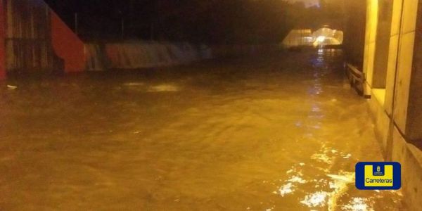 La borrasca Clement inunda varias zonas de Las Palmas de Gran Canaria