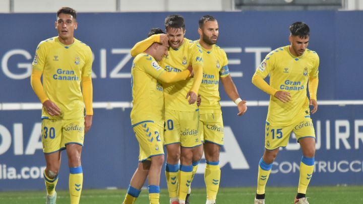 Las Palmas termina la primera vuelta como visitante con empate ante el Amorebieta  (1-1) 