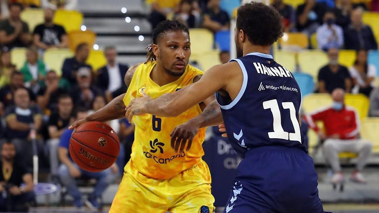 El Gran Canaria ELIMINADO en la Eurocupa. 77-79 ante el Andorra en el Arena de GC