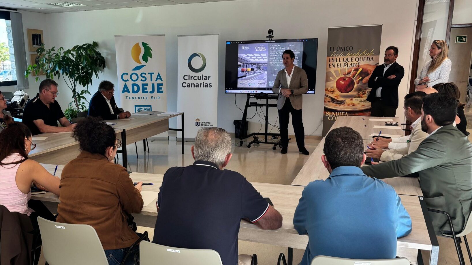 Transición trabaja la reducción del desperdicio alimentario junto al sector alojativo de canarias
