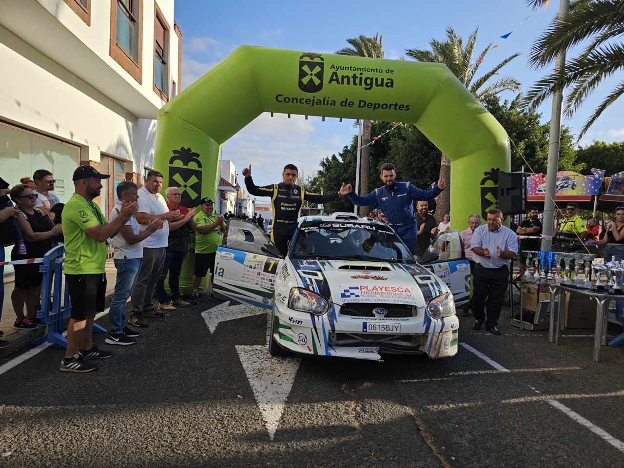 El Rally de Antigua finaliza superando todas las expectativas