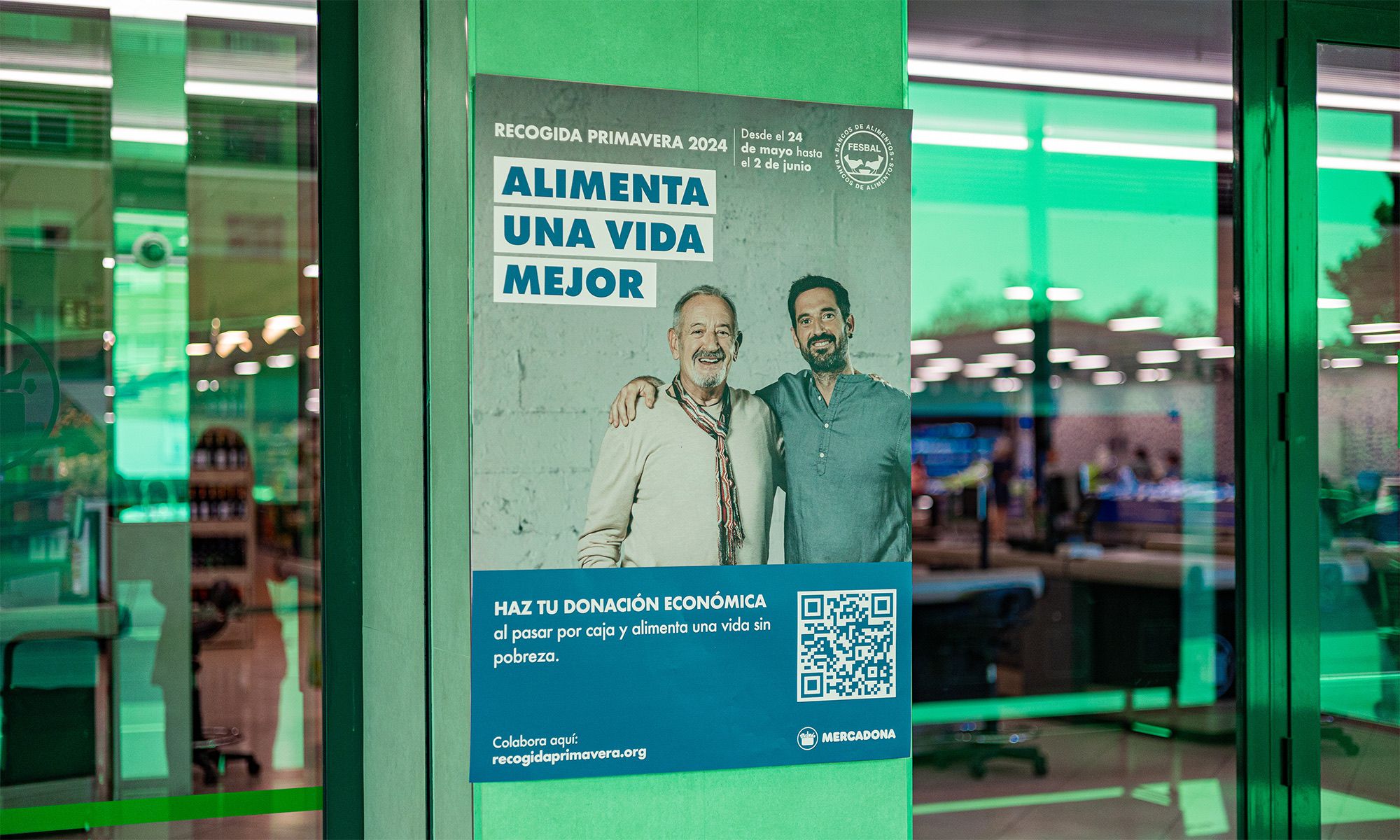 MERCADONA COLABORA CON FESBAL EN LA  RECOGIDA PRIMAVERA 2024