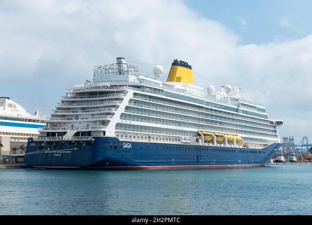 Continúa la temporada de cruceros en Las Palmas de Gran Canaria durante las navidades