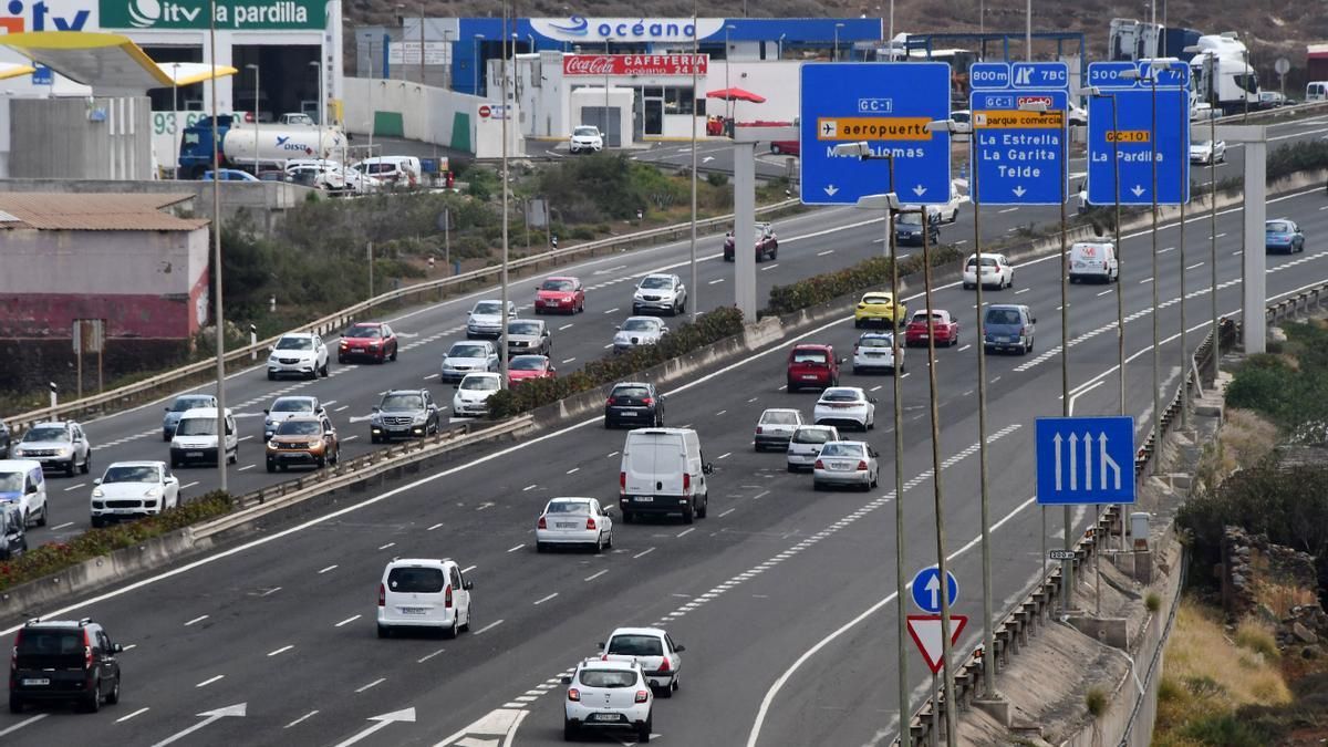 La GC-1 cerrará por la noche a su paso por Telde e Ingenio hasta el jueves