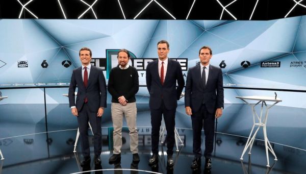 El Debate en Atresmedia tuvo casi 600 mil espectadores más que el ofrecido por RTVE. Canarias vuelve a ser la comunidad con menor seguimiento