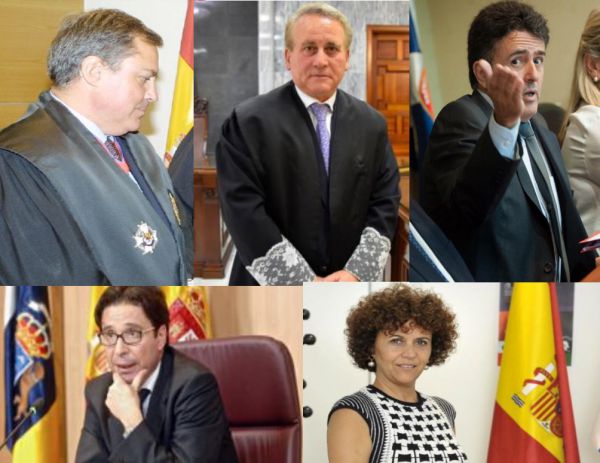 Cinco jueces aspiran a presidir el Tribunal Superior de Justicia de Canarias