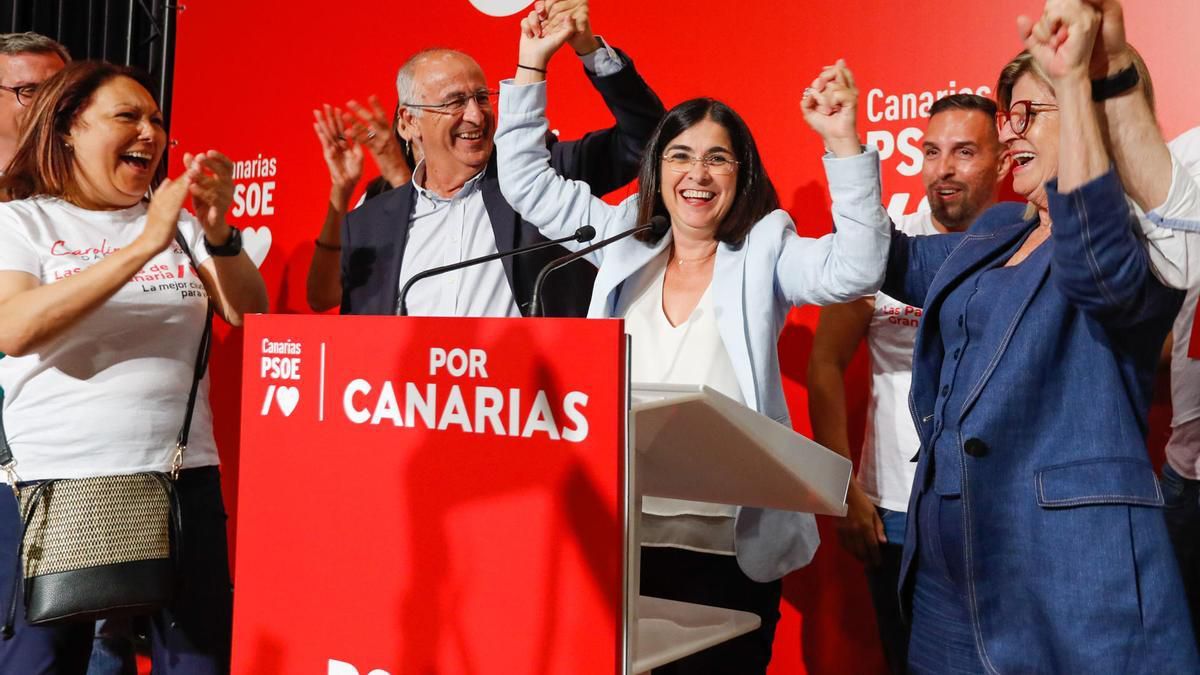 Carolina Darias tiene los 'números' para ser alcaldesa de LPGC