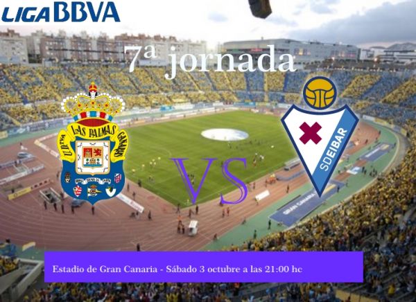 UD LAS PALMAS - SD EIBAR en la 7ª jornada