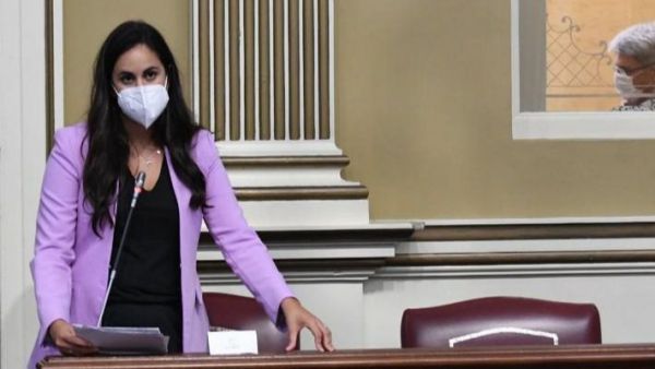 Vidina Espino (Ciudadanos) acusa de machismo al presidente Ángel Víctor Torres