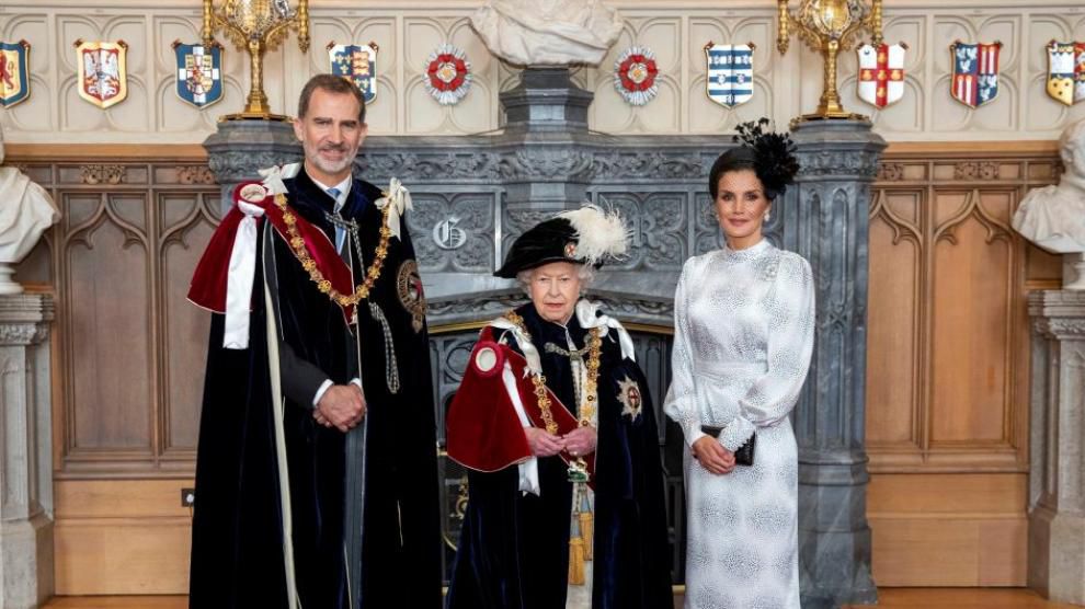 Felipe VI recuerda a Isabel II, 
