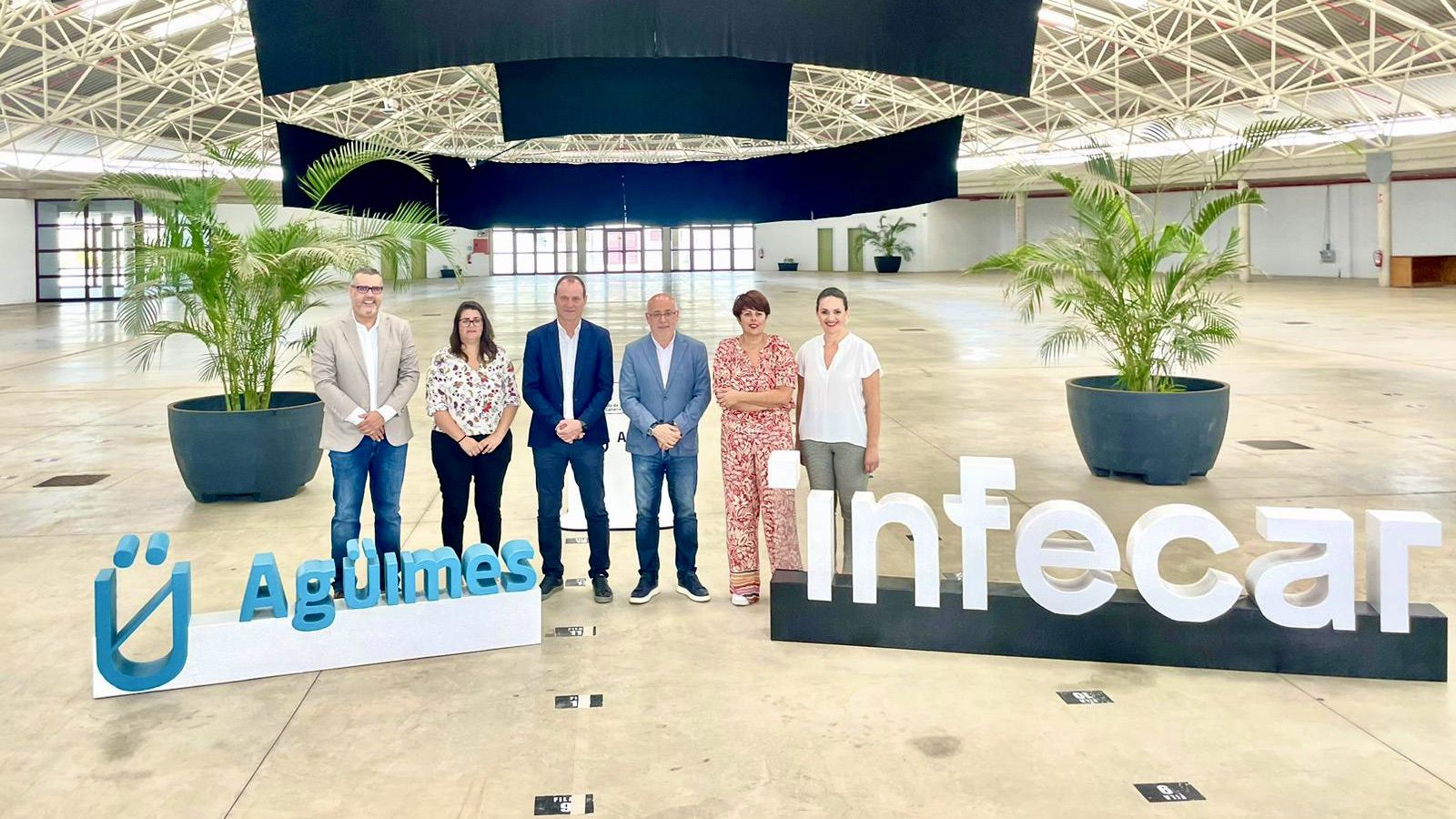 El Recinto Ferial de Agüimes acogerá los eventos de Infecar mientras duren sus obras de remodelación