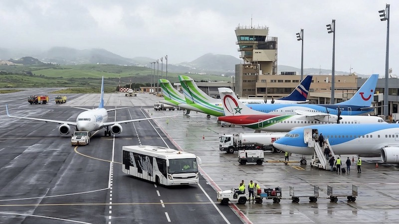 Canarias supera los 5.400 vuelos en el tramo clave de Semana Santa