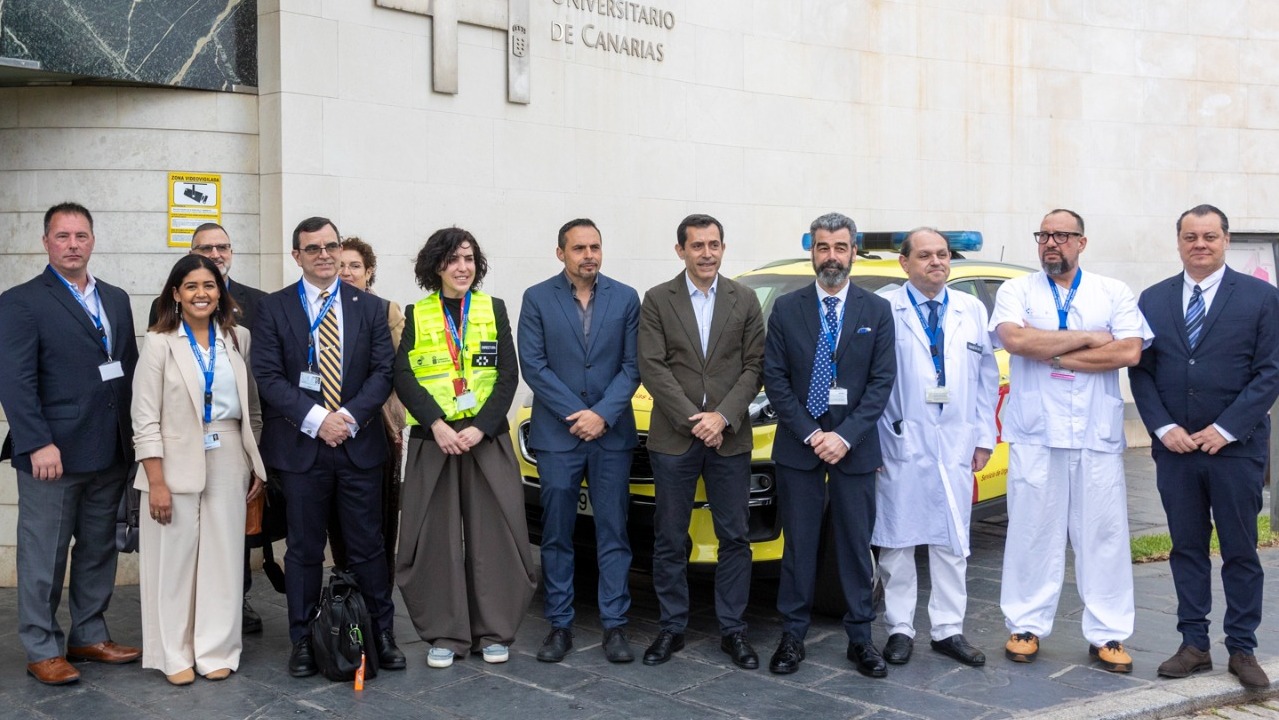 La NASA se interesa por el sistema sanitario de Canarias como lugar estratégico en el Atlántico