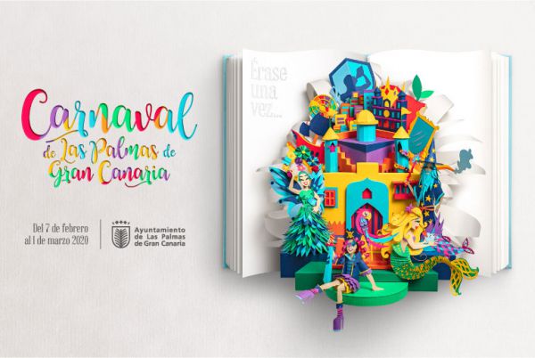 El Carnaval de 'Érase una vez el Carnaval' de Las Palmas de Gran Canaria comenzará el 7 de febrero y se alargará hasta el 1 de marzo