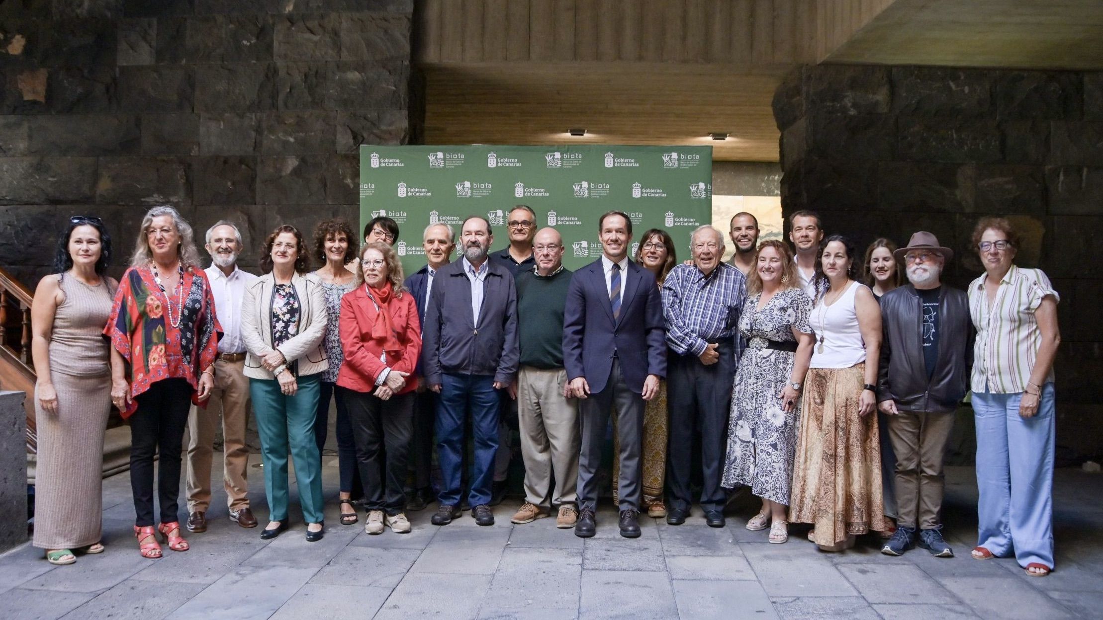 El Banco de Datos de Biodiversidad de Canarias 'BIOTA' celebra su 25 aniversario