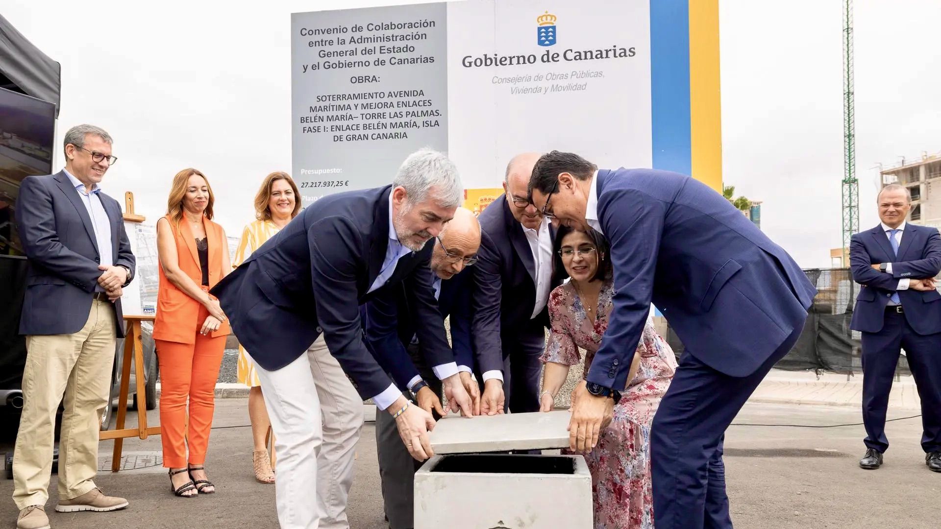 Comienza el soterramiento de la GC-1 en Belén María con el reto de mantener operativos sus tres carriles