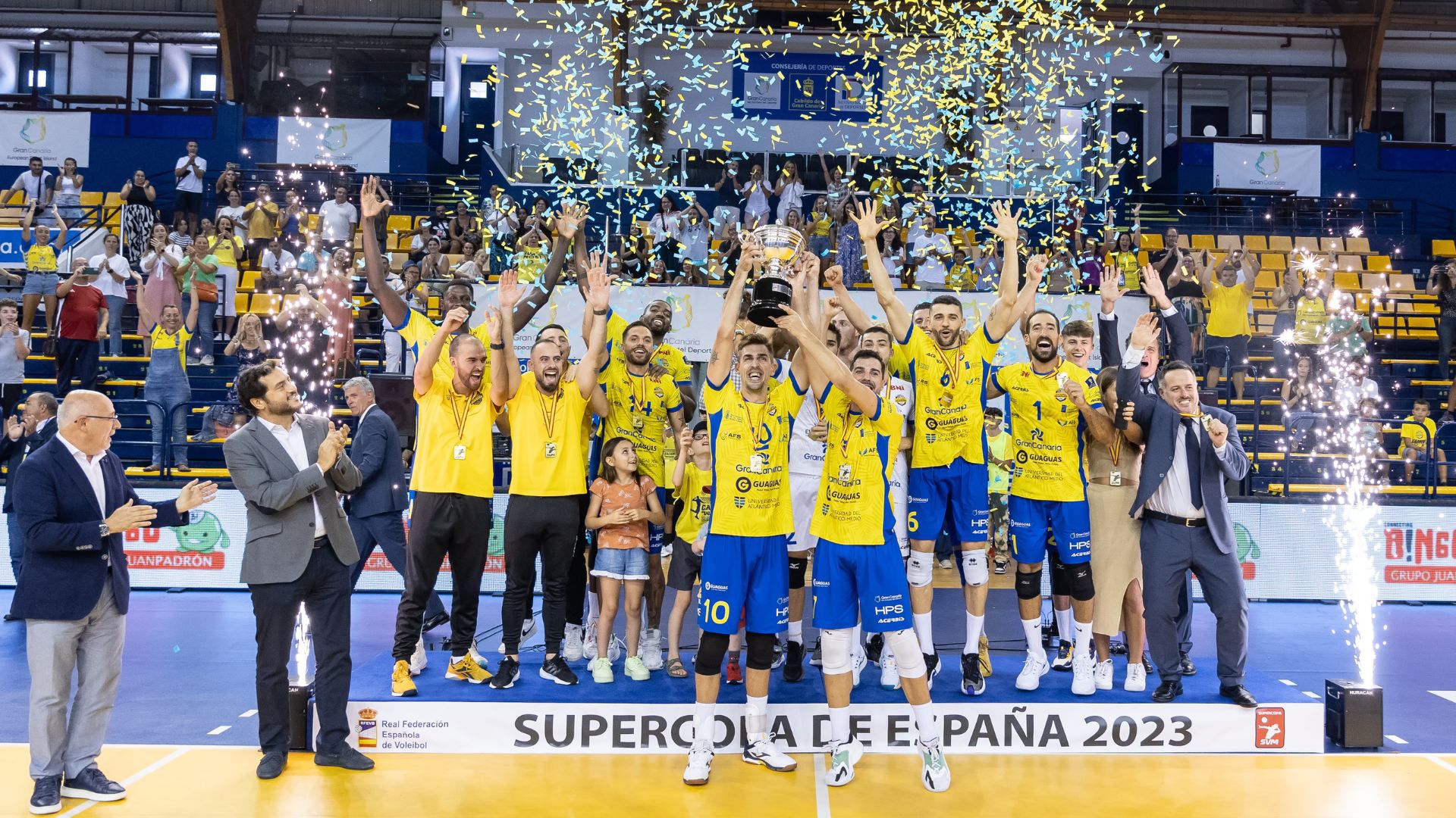 El CV Guaguas logra la Supercopa de España 2023