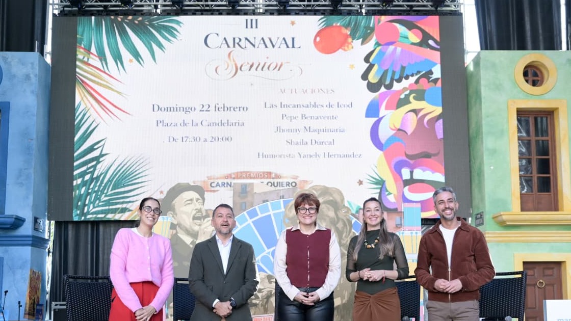 El Carnaval Sénior de Canarias 2026 congregará a miles de mayores en Santa Cruz de Tenerife