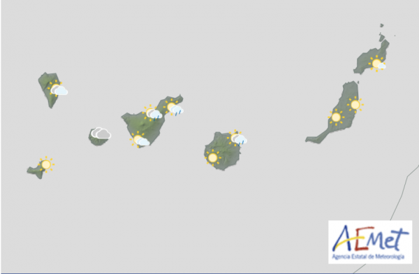 EL TIEMPO HOY EN CANARIAS