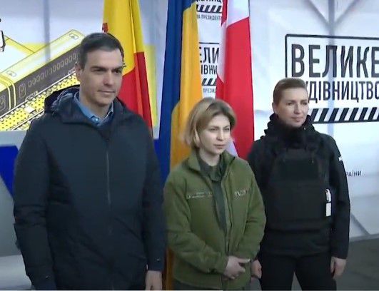 Sánchez ya está en Kiev para reunirse con Zelenski