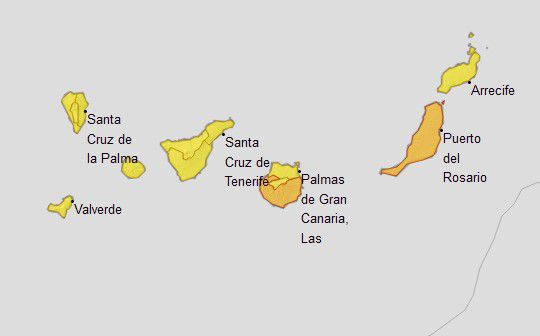 Las alertas por altas temperaturas se extiende a todas las islas