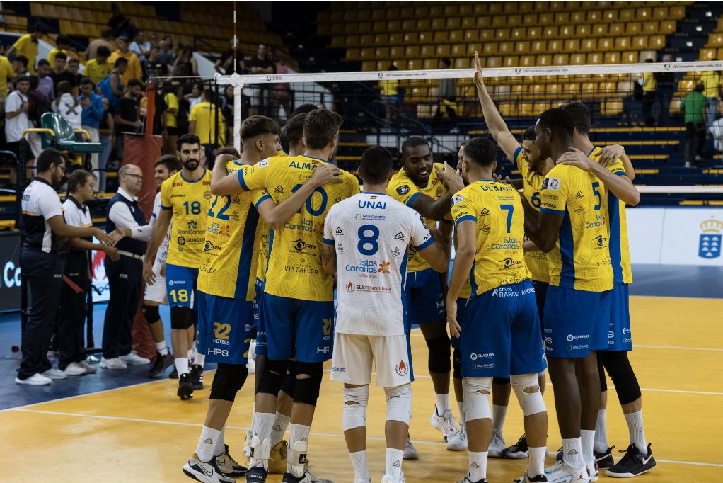 El Club de Voleibol Guaguas, más cerca de Europa