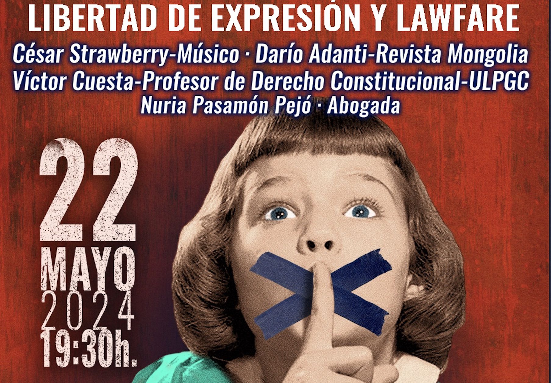 Encuentro de Cultura y Derechos Humanos aborda la libertad de expresión y el 'lawfare' en Gran Canaria
