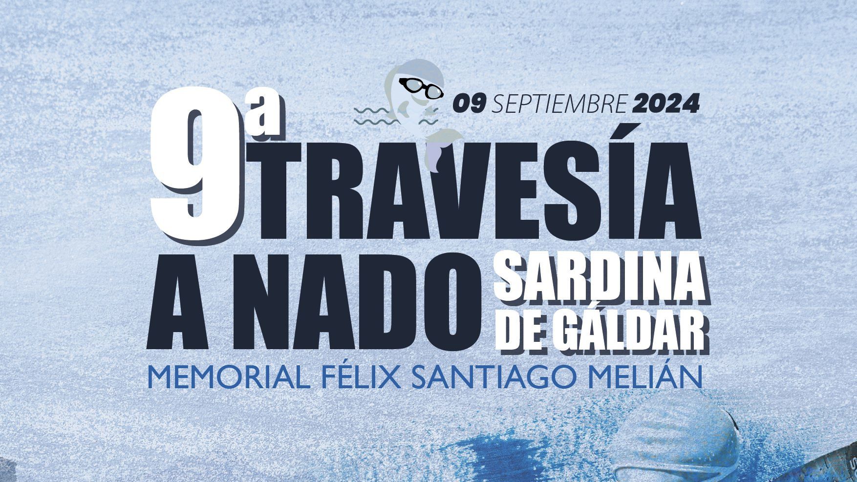 La IX Travesía a Nado Sardina de Gáldar abre las inscripciones para celebrar el Memorial Félix Santiago Melián