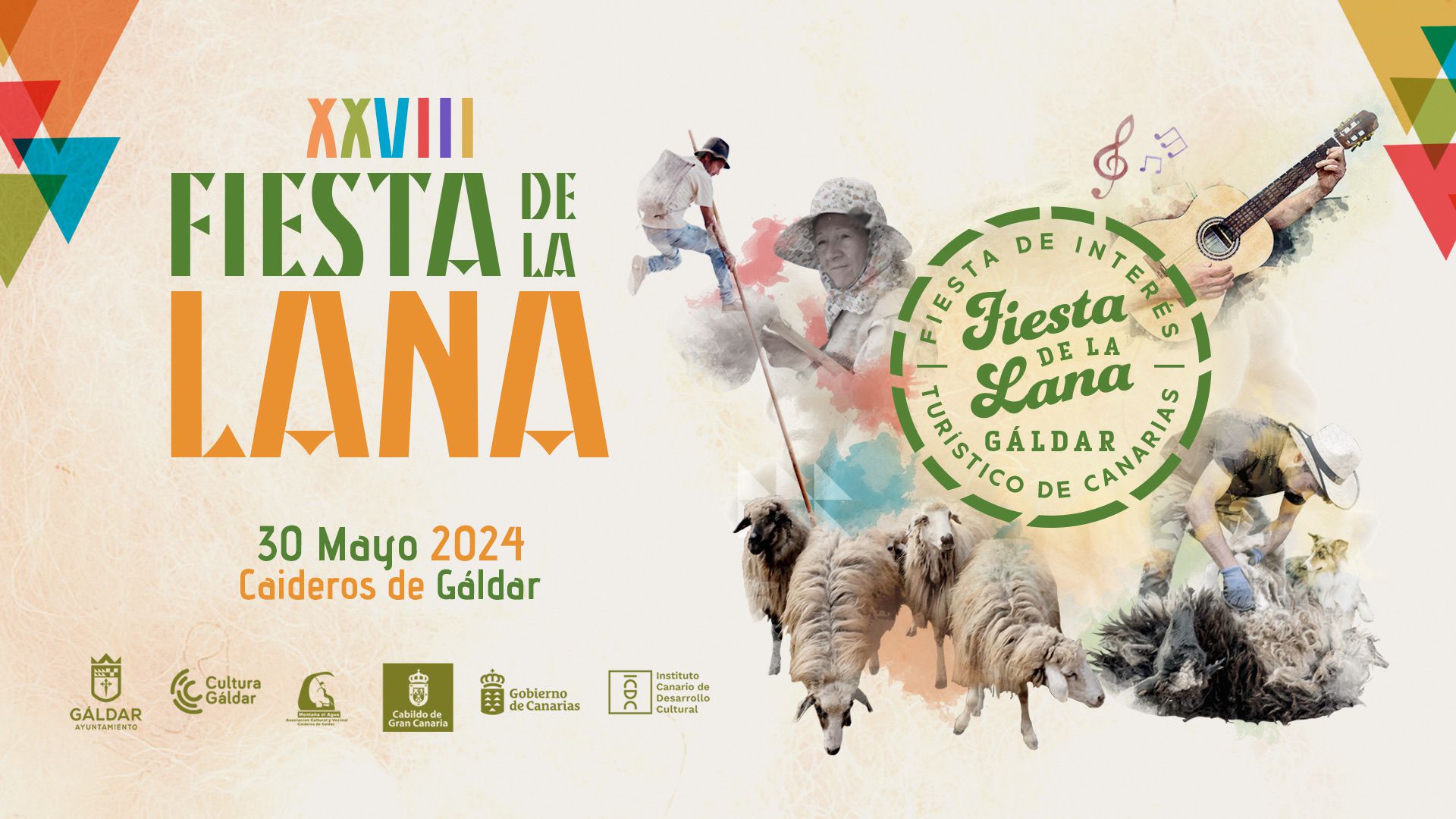 Caideros de Gáldar arranca con una nueva edición de la Fiesta de la Lana