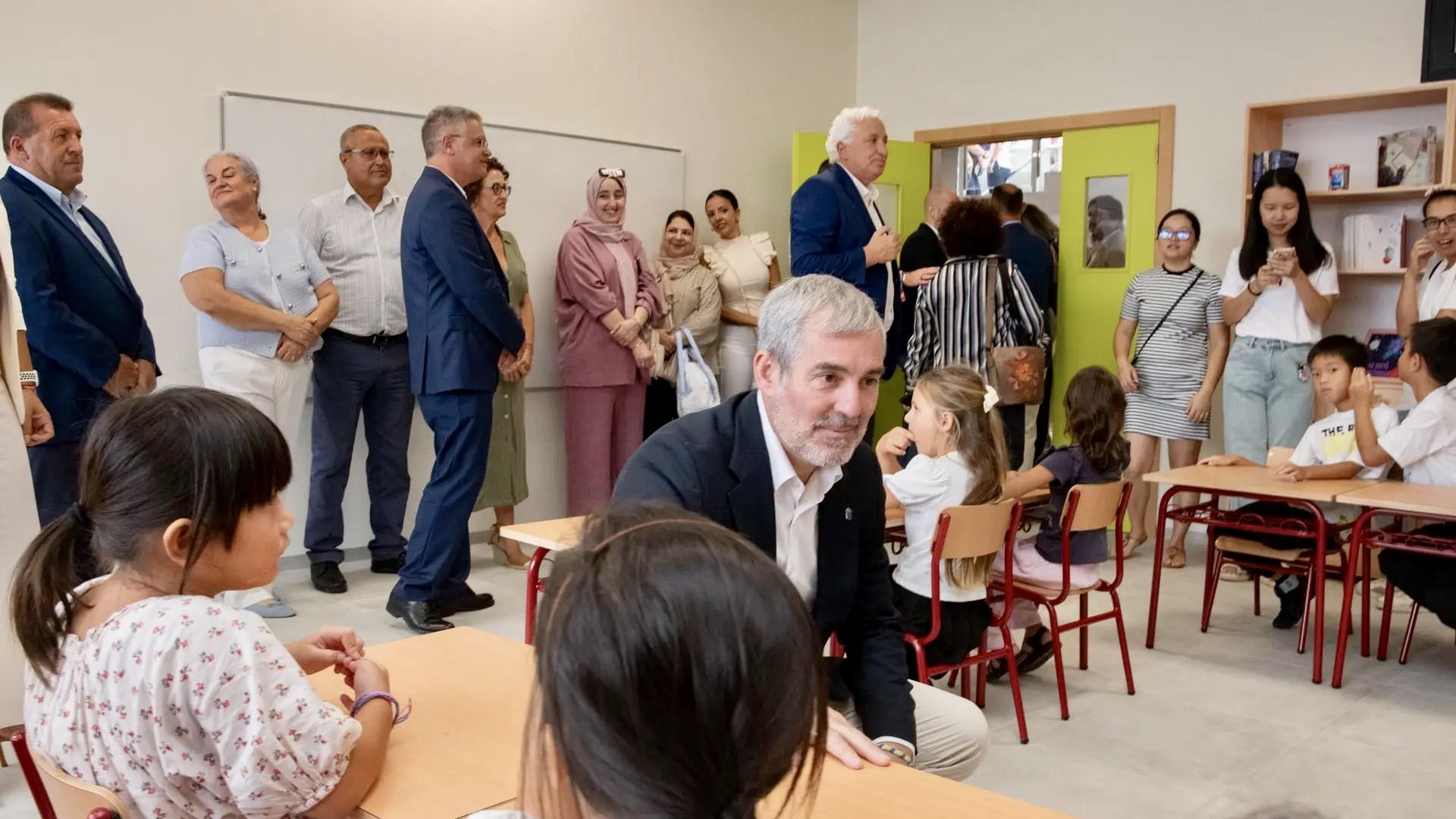 Clavijo: Canarias estrena el curso escolar con una “importante mejora” de infraestructuras