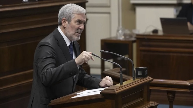 Clavijo carga contra Madrid por la gestión del buque afectado por hantavirus