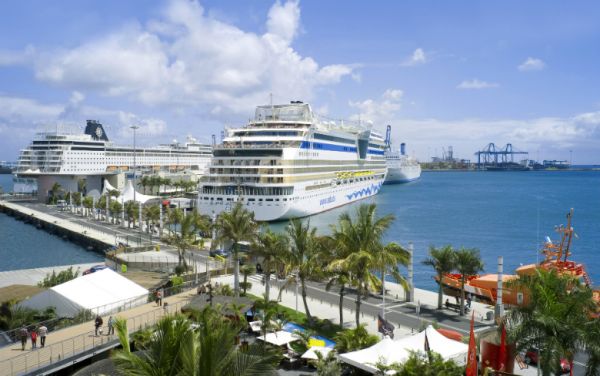 Pleno apogeo de Cruceros en LPGC de sábado a martes: 10