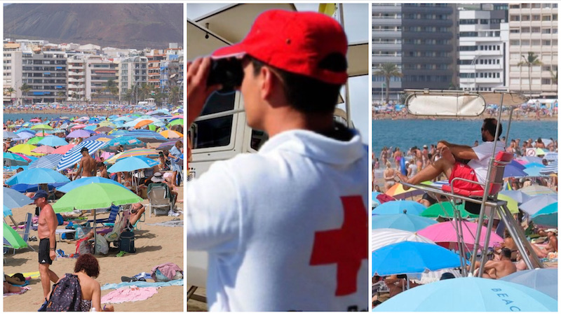 «Con once socorristas no se pueden vigilar 70.000 personas»