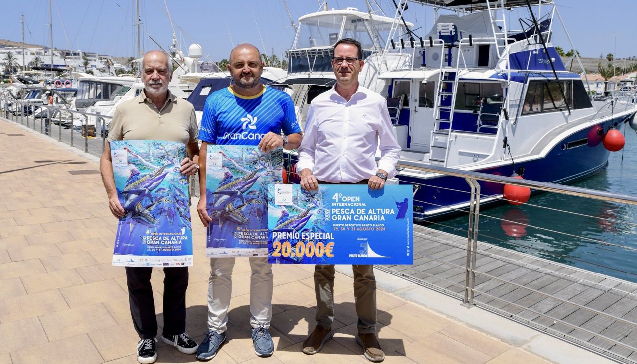 El torneo de Pesca de Altura Gran Canaria busca la máxima participación de embarcaciones