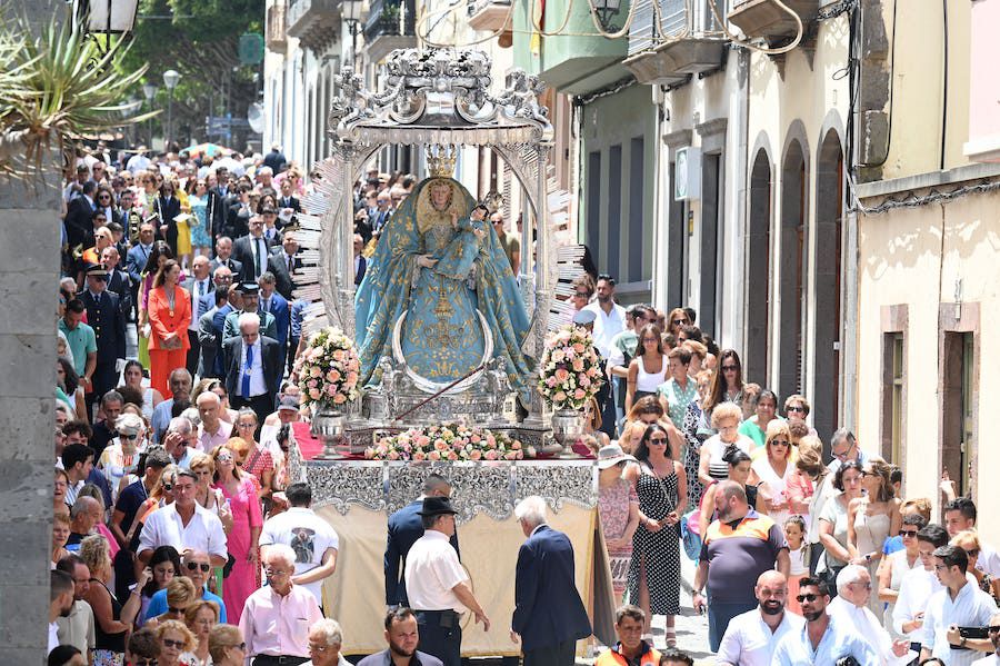 La Virgen de Guía brilló en  su Día Grande