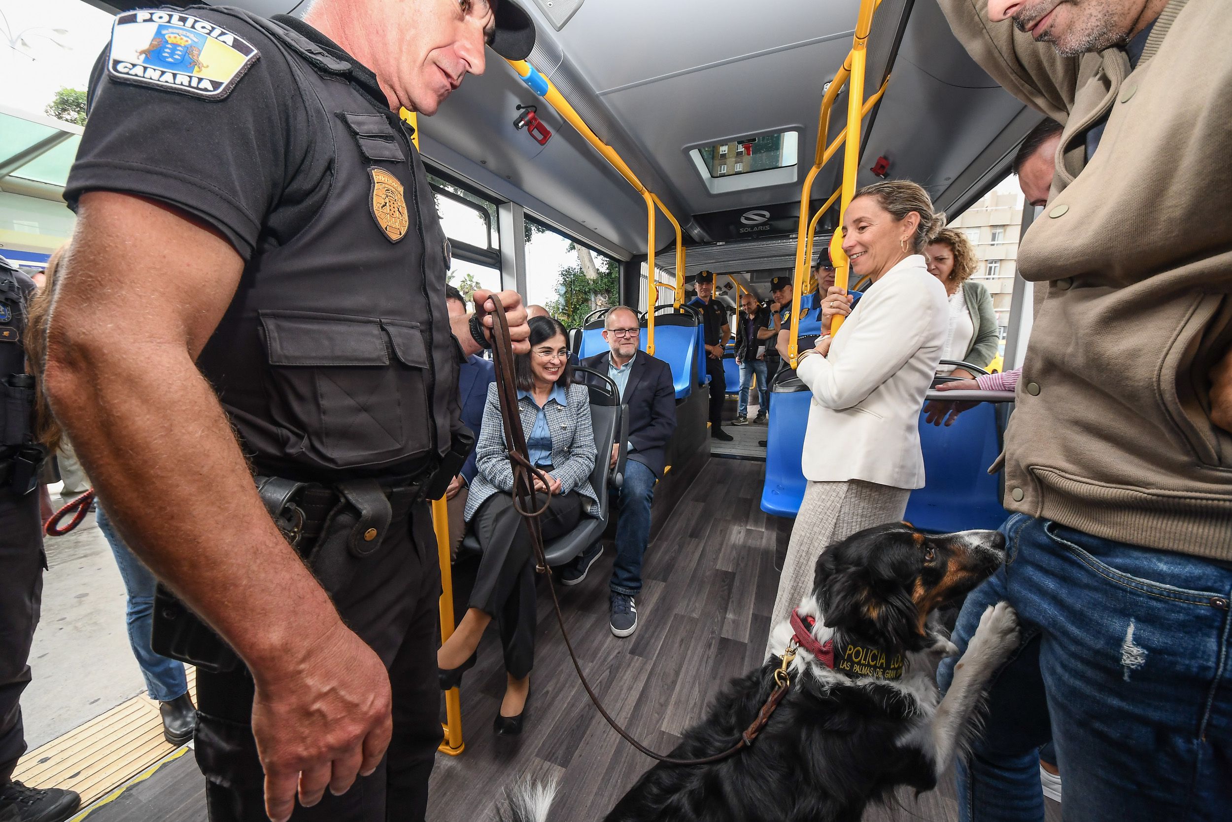 La Policía Local estará presente en las rutas de Guaguas Municipales