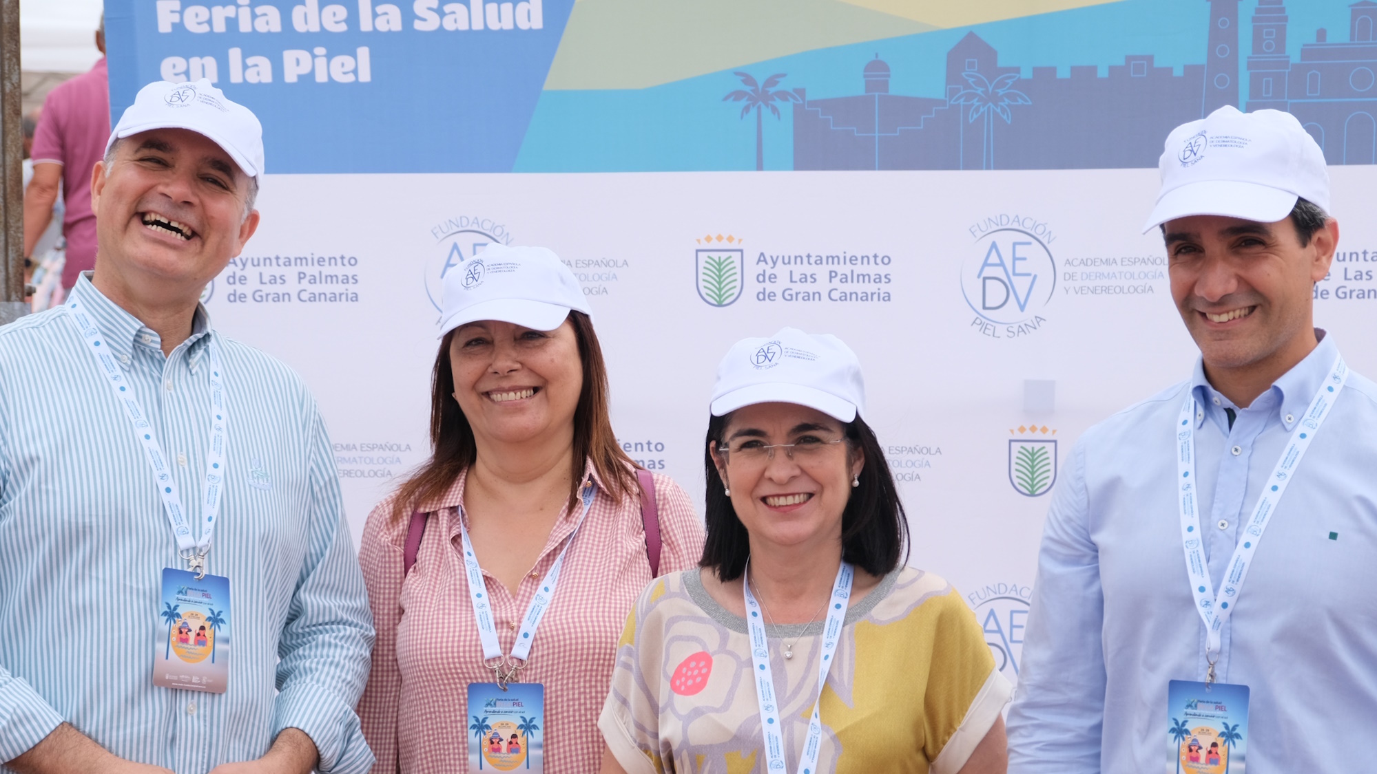 Darias resalta el compromiso municipal con la salud en la XI Feria de la Salud en la Piel