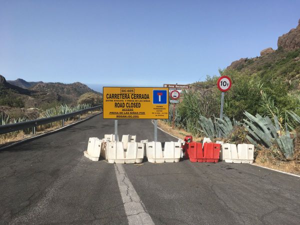 La obra de la carretera de la Presa de las Niñas (Gran Canaria) comenzará la próxima semana