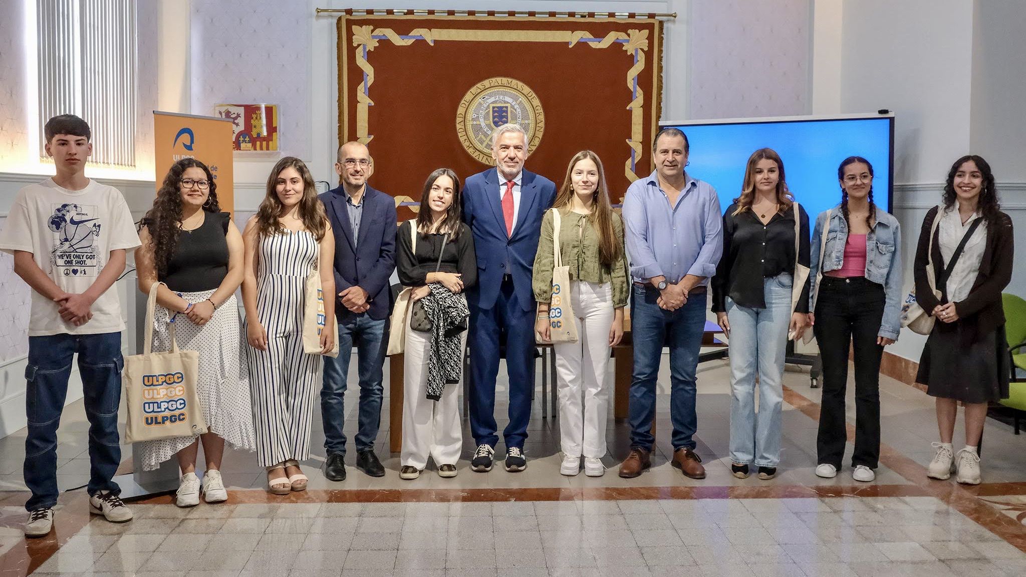La ULPGC cita en su sede institucional a los mejores estudiantes de la EBAU