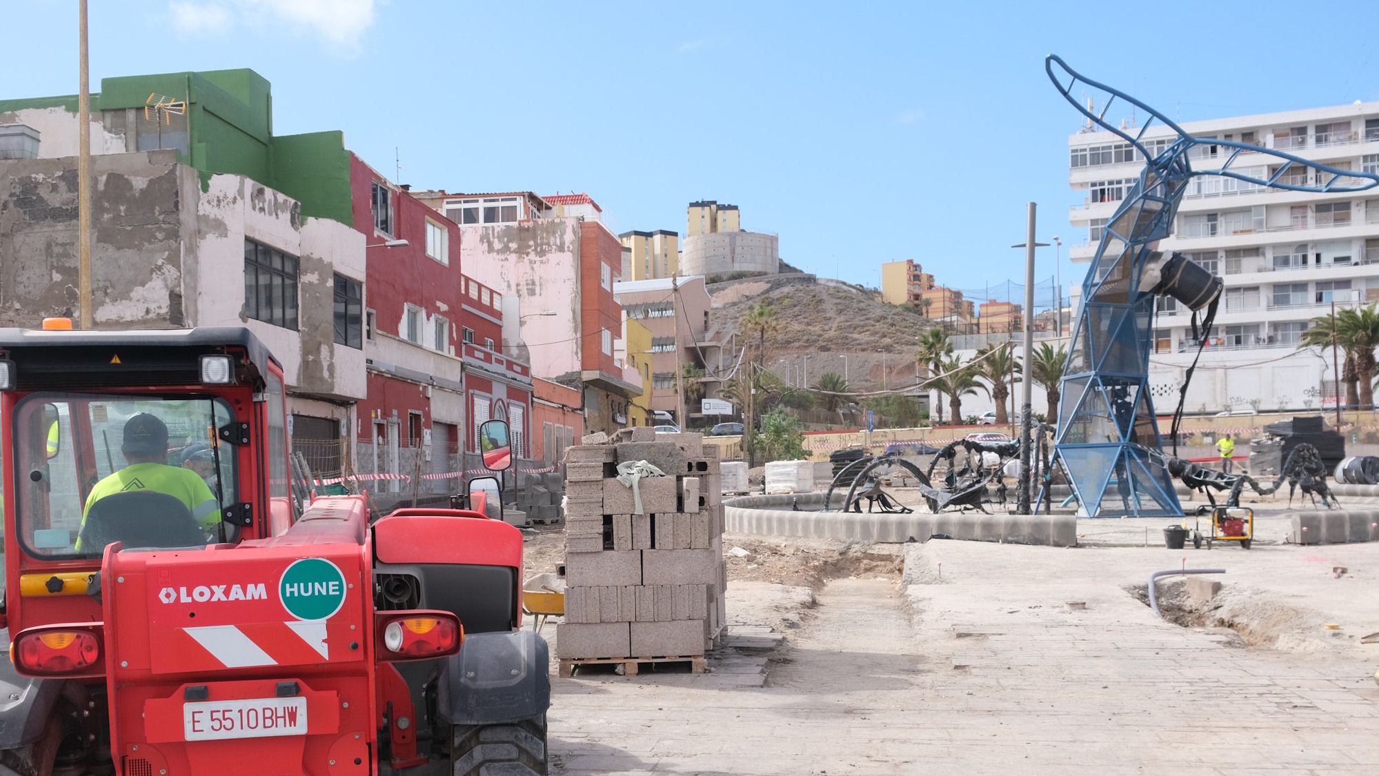 Más espacios verdes para la plaza Santiago Tejera en San Cristóbal