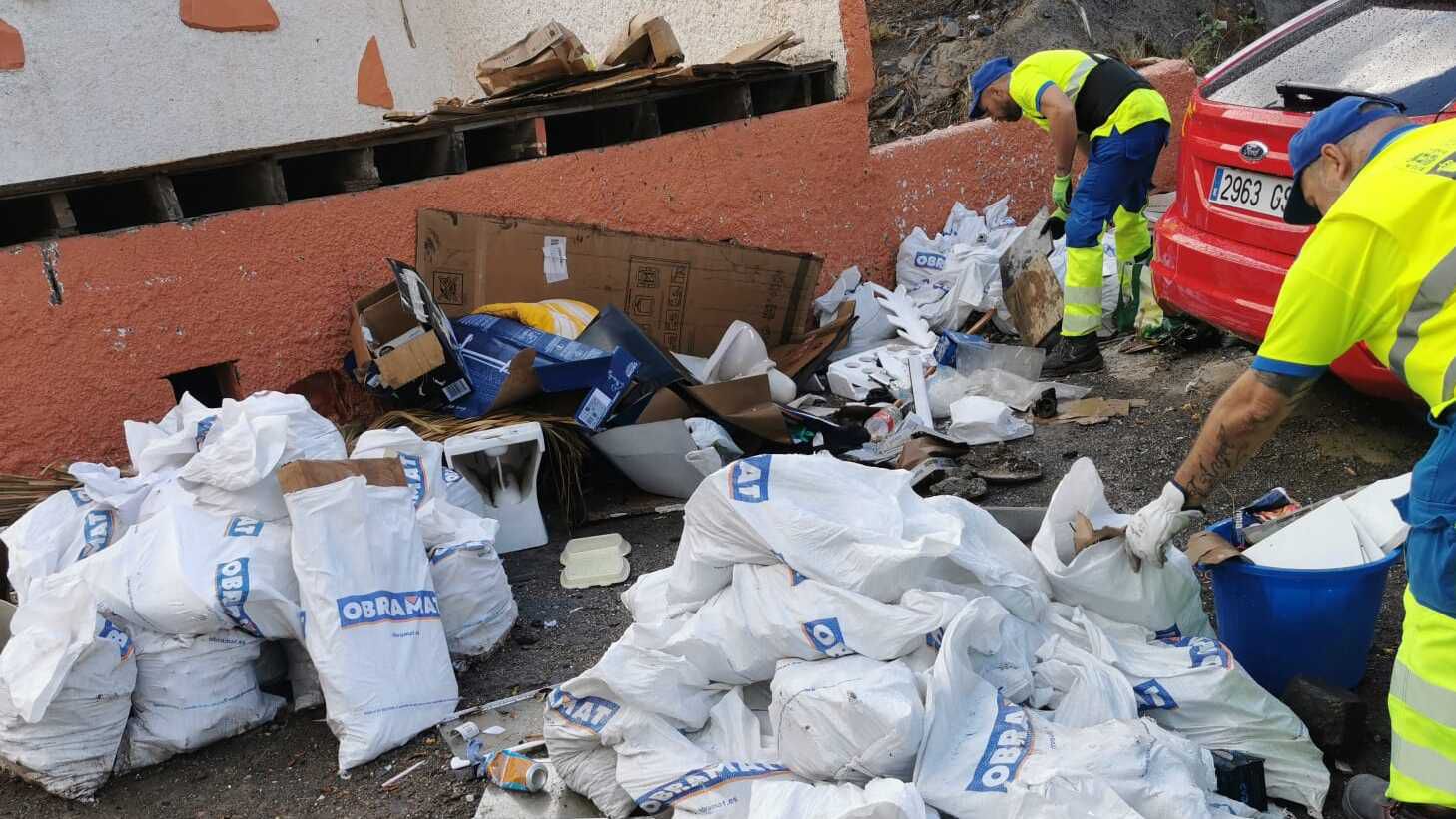 11 toneladas de residuos retiradas en los barrios de San Nicolás y Zárate