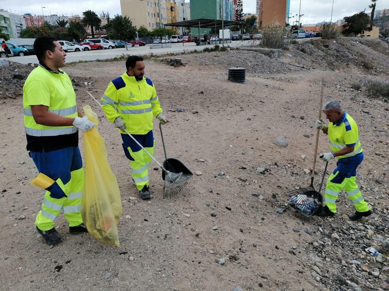 La II Fase del Plan de Higiene Urbana se lleva a otros siete barrios de la capital