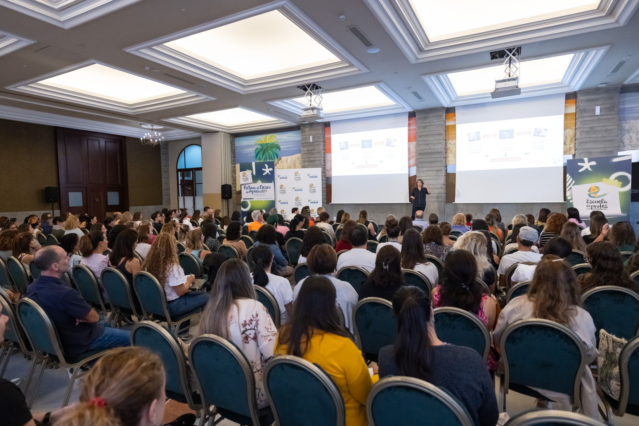 280 profesionales de la educación activan su deseo de aprender y de enseñar
