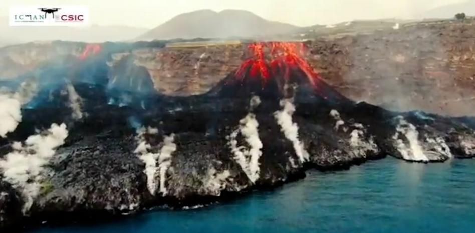 El volcán de La Palma afecta a más de 93 hectáreas de cultivos, la mayoría plataneras