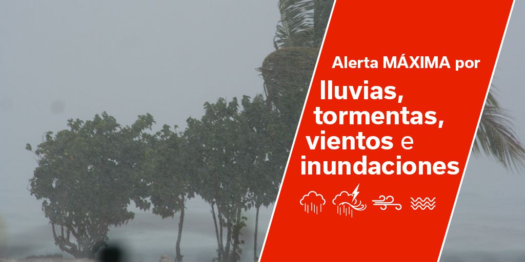 Nunca había llovido tanto en septiembre en seis estaciones meteorológicas de Canarias