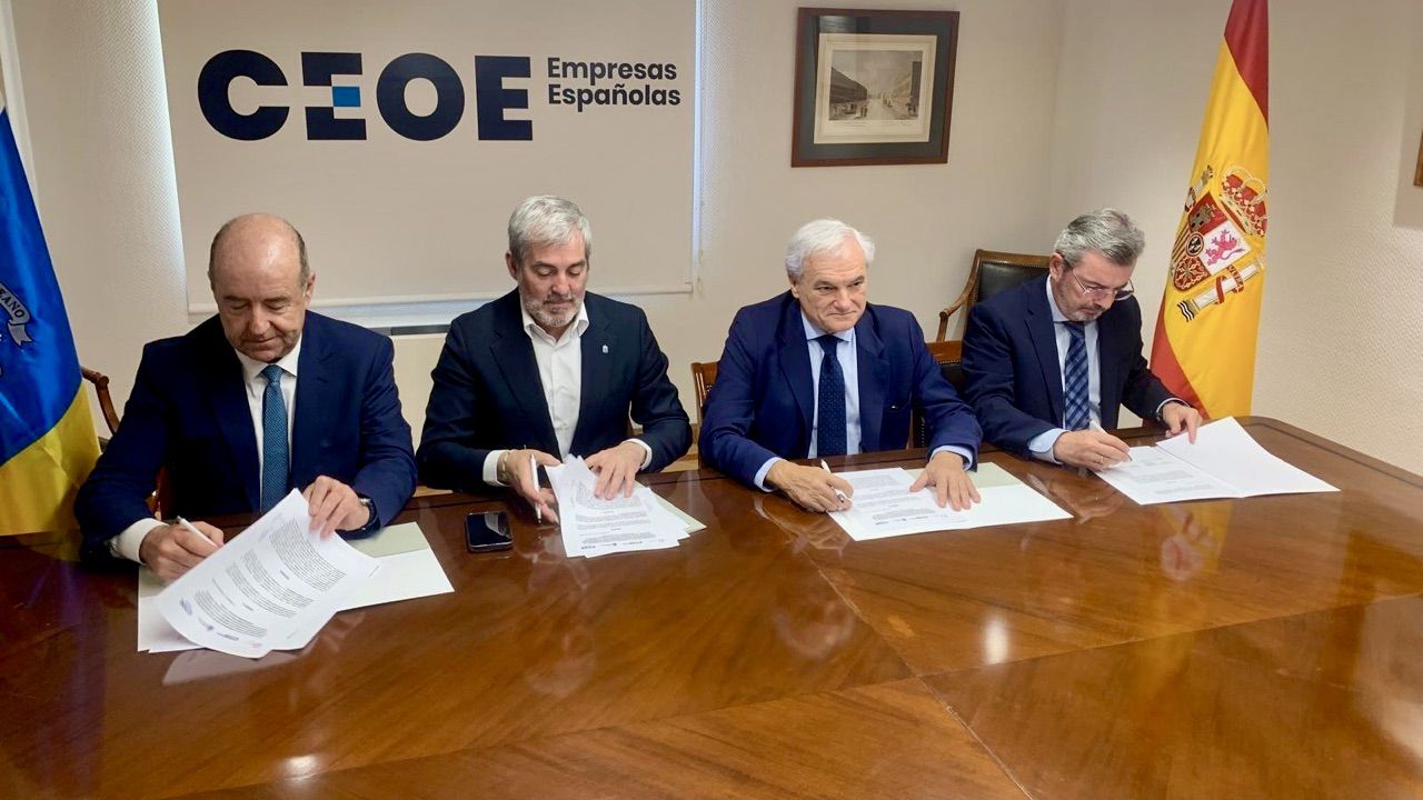 El presidente de la CCE presenta el Foro Empresarial Ibero Africano de CEOE